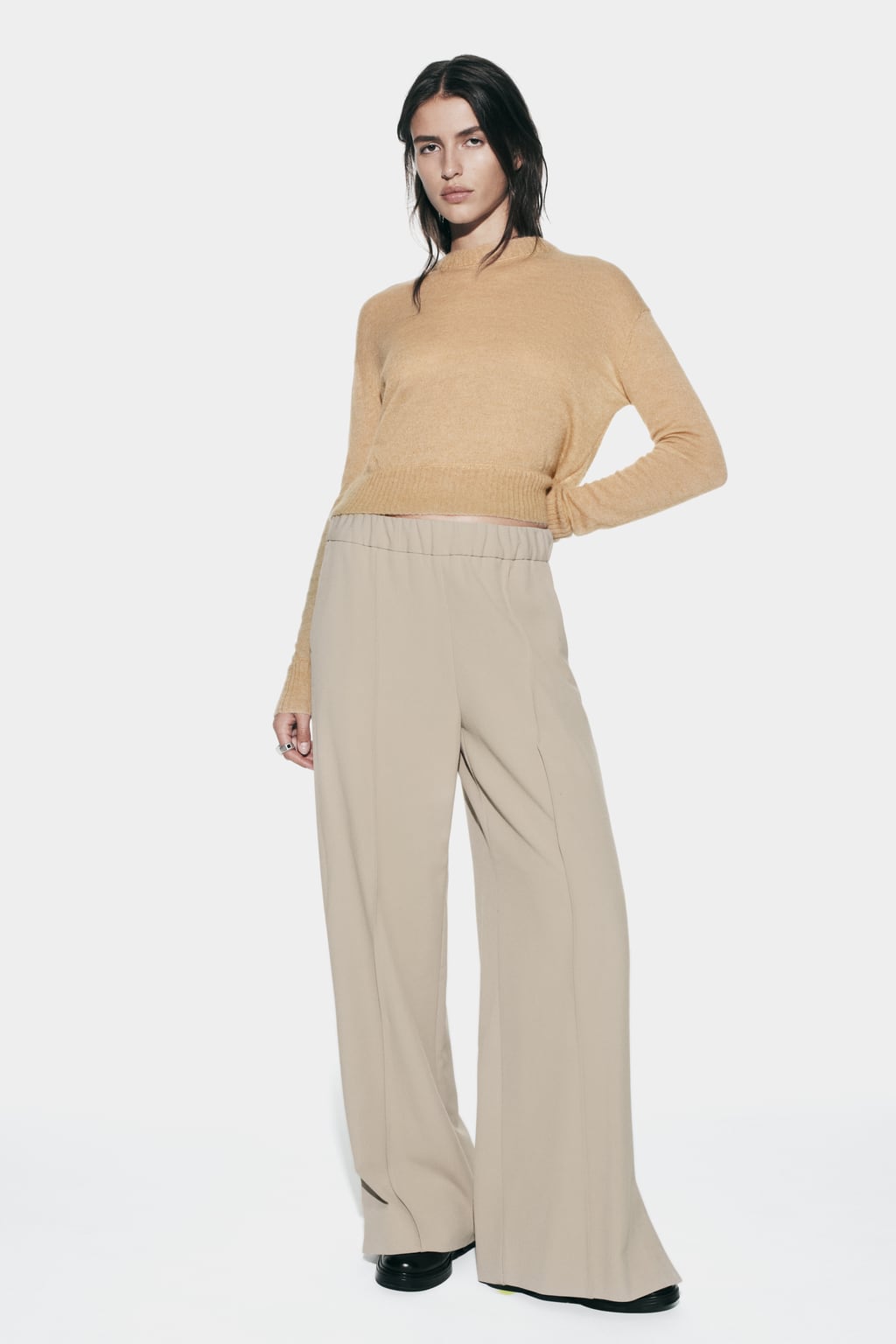 

Брюки в пижамном стиле Zw Collection ZARA