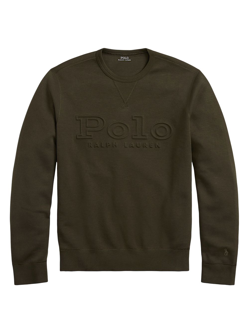 

Толстовка с тисненым логотипом Polo Ralph Lauren, оливковый