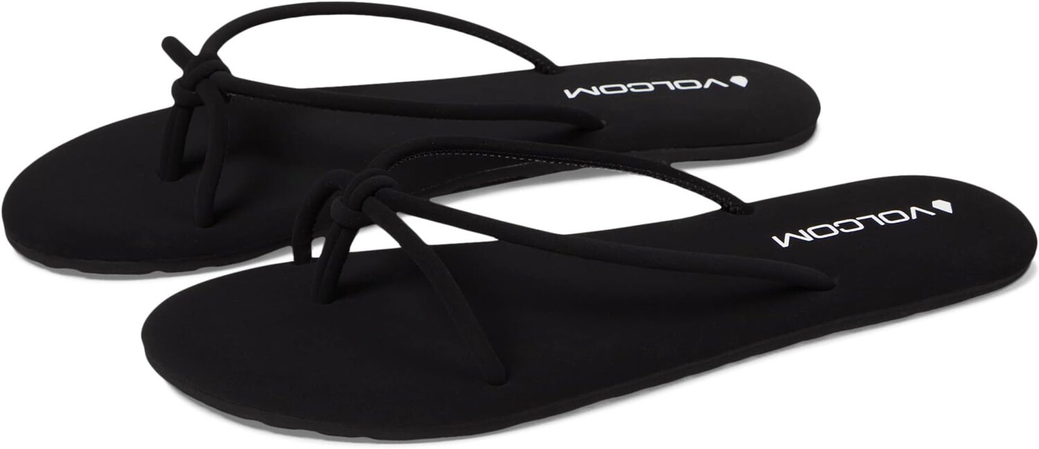 

Сандалии на плоской подошве Fast Forward Volcom, цвет Blackout