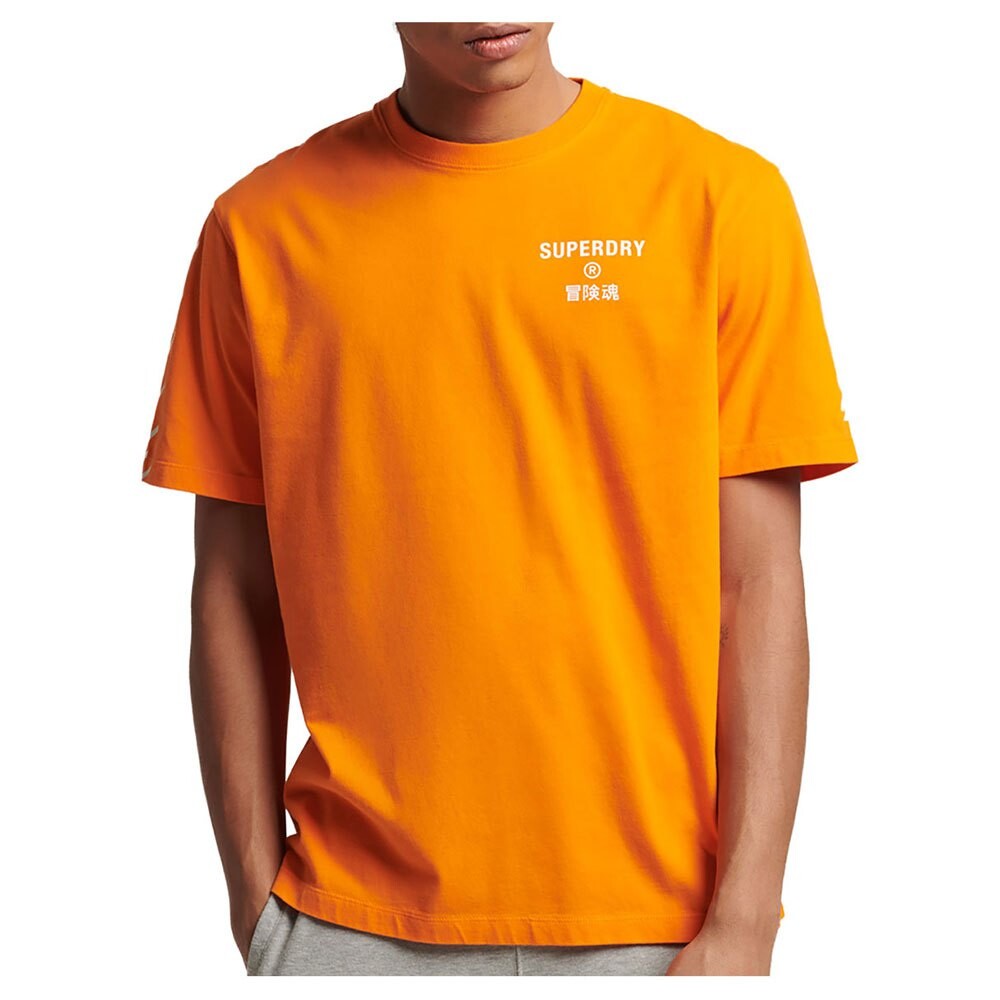 

Футболка Superdry Code Core Sport, оранжевый