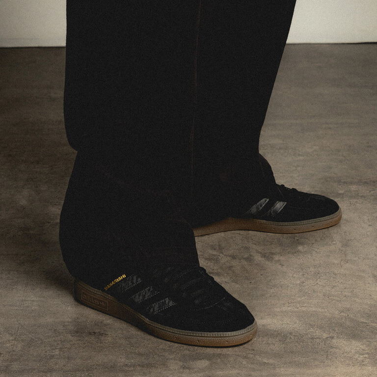 

Кроссовки X Arsenal Fc X Maharishi Handball Spezial Adidas, черный