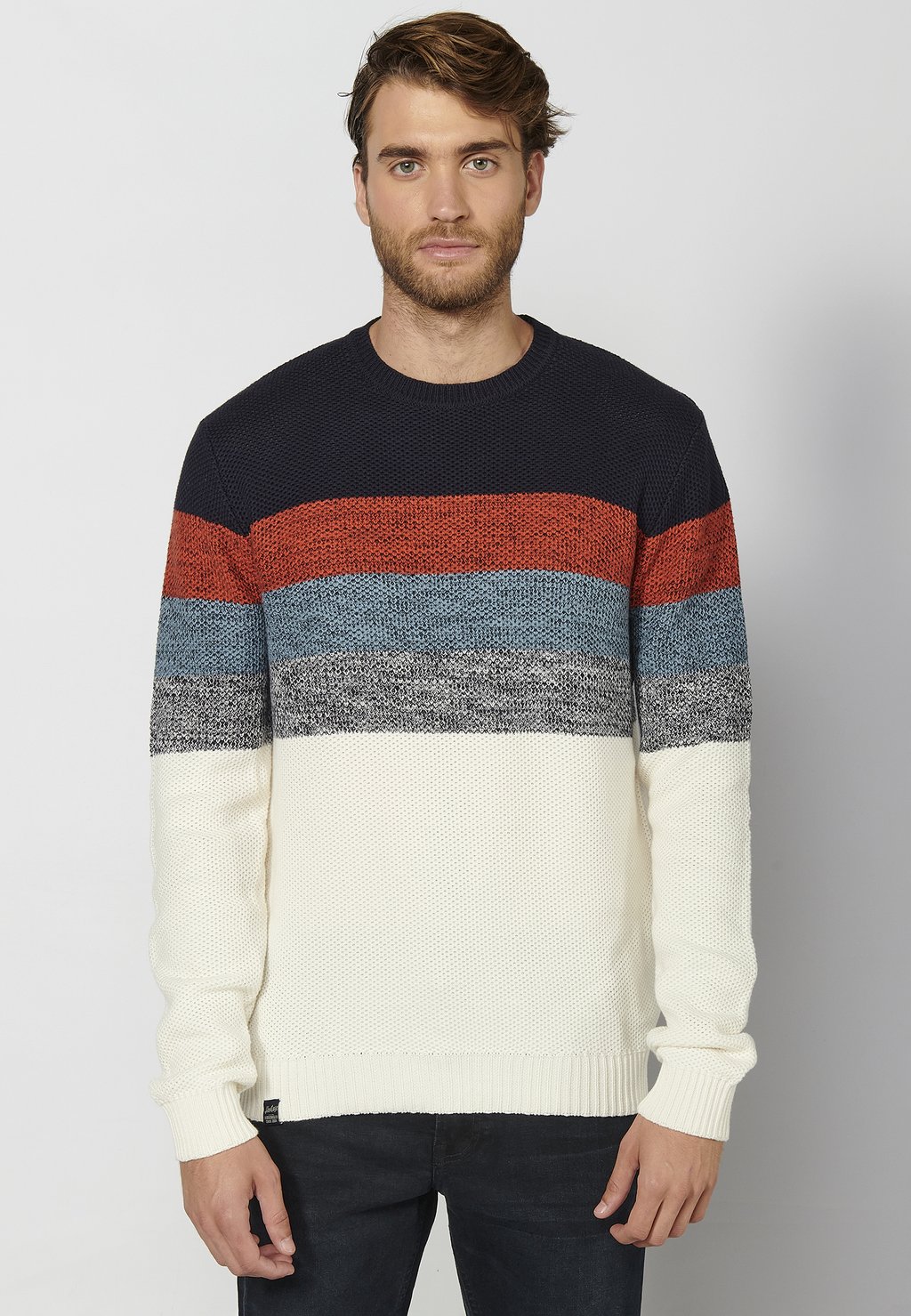 Вязаный свитер Koroshi, цвет navy