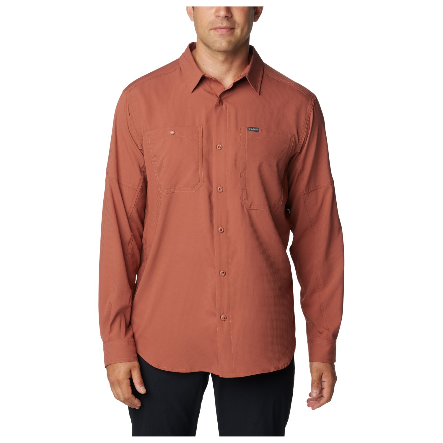 Рубашка Columbia Silver Ridge Utility Lite Long Sleeve, цвет Auburn