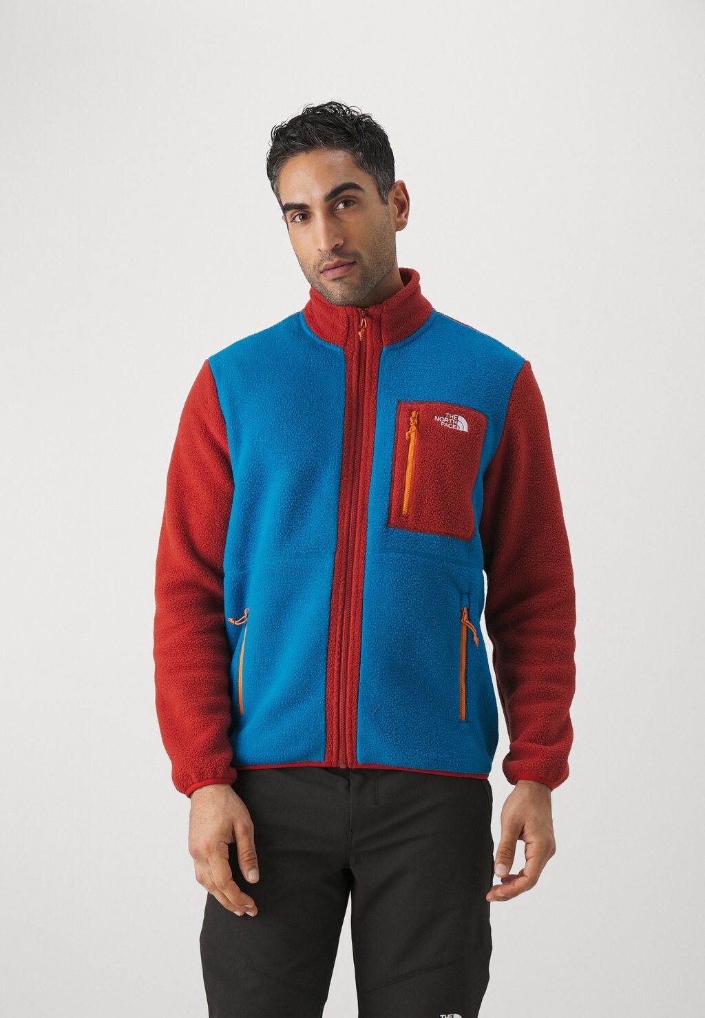 

Флисовая куртка Yumiori Full Zip The North Face, цвет adriatic blue/iron red