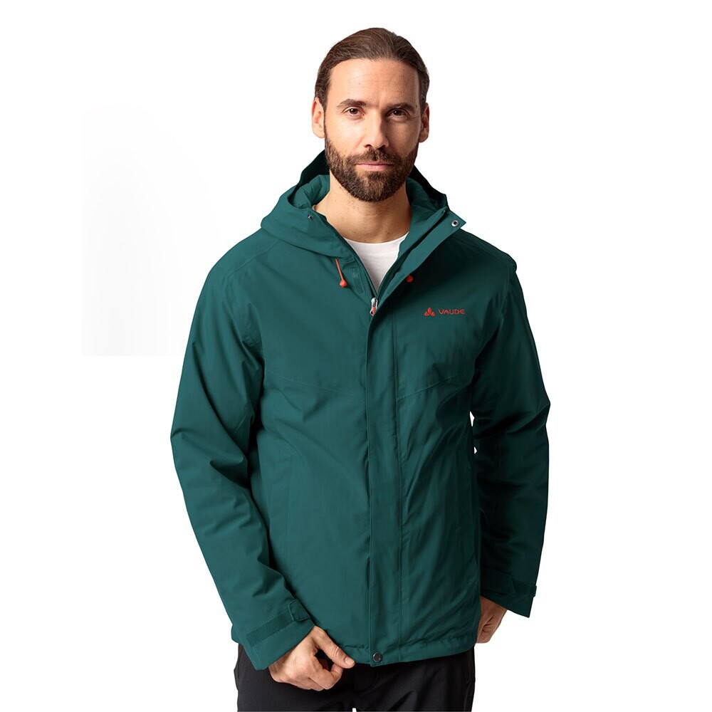 

Куртка VAUDE Rosemoor Padded Full Zip Rain, зеленый