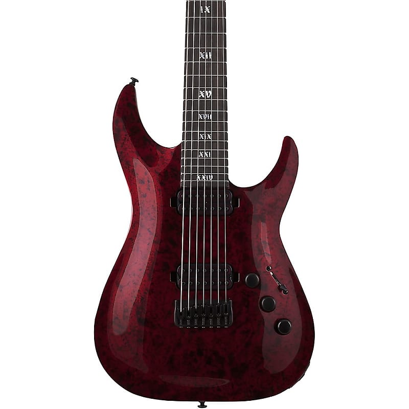 Электрогитара Schecter Guitar Research C-7 Apocalypse 7-String Electric Red Reign электрогитара schecter c 7 apocalypse red reign