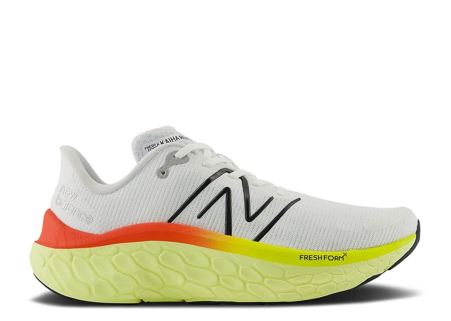 

Кроссовки New Balance New Balance Fresh Foam X Kaiha Road 4E Wide, цвет White Black Neo Flame