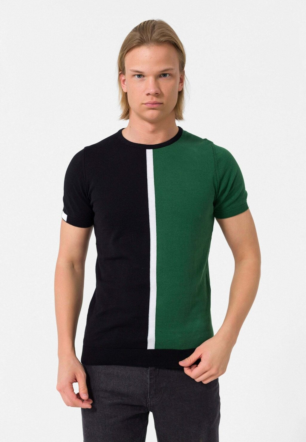 

Футболка с принтом dandalo, цвет black-green