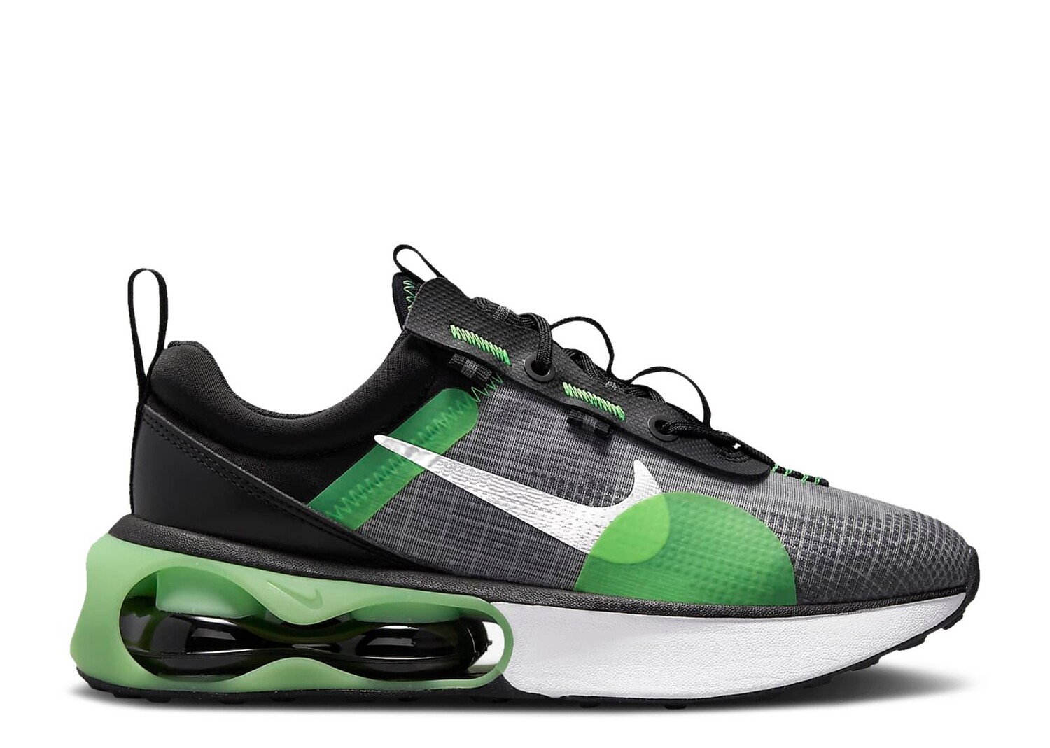 

Кроссовки Nike Air Max 2021 Gs 'Black Green Strike', черный