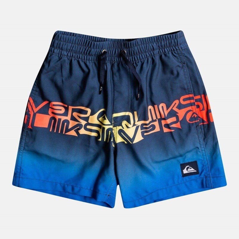 Детские купальники wordblock volley 12 Quiksilver, синий