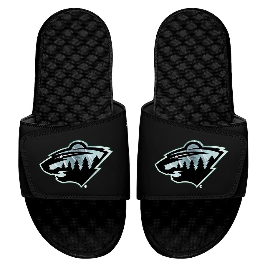 

Шлепанцы ISlide Minnesota Wild, черный