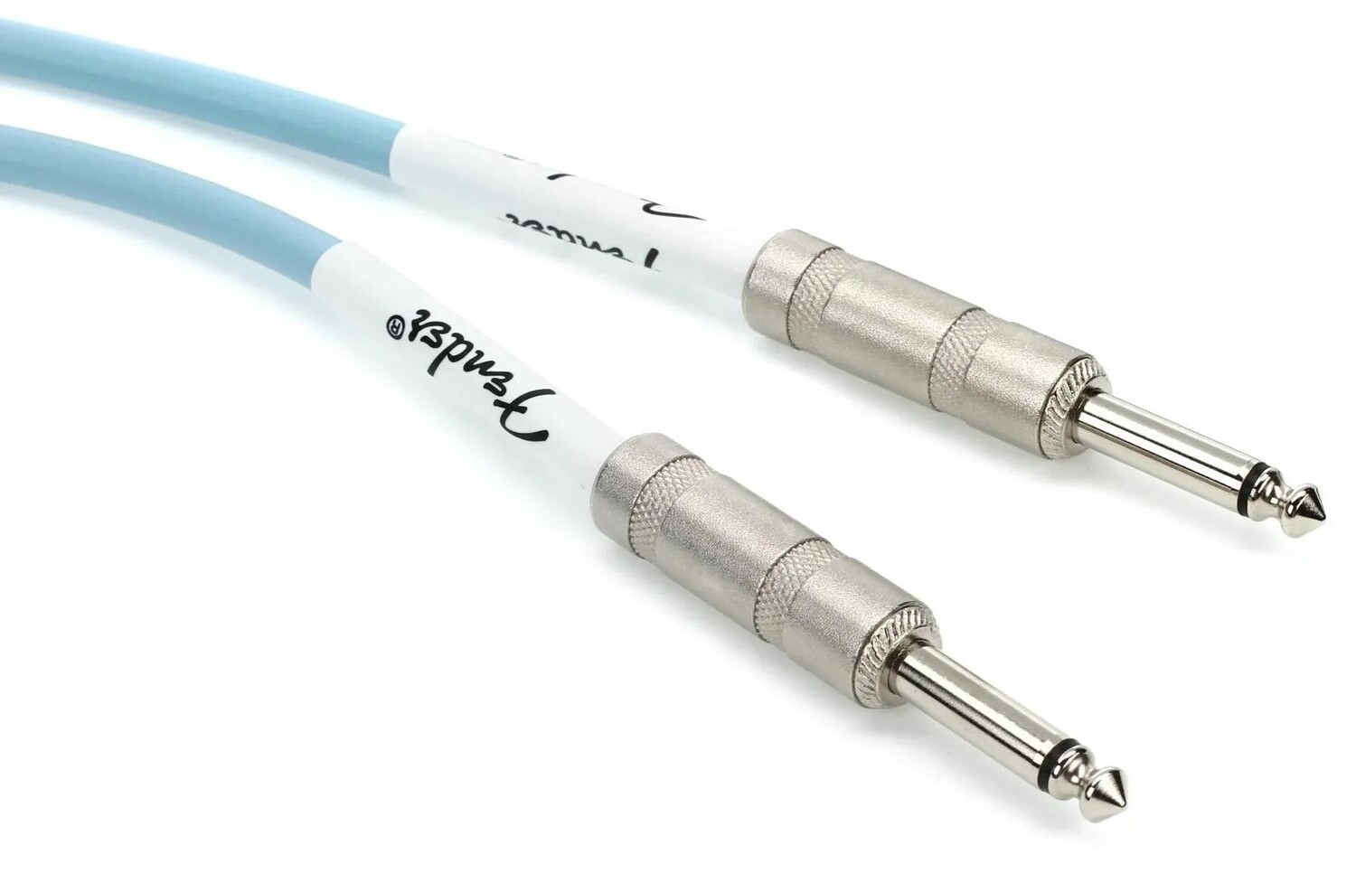 

Fender 0990515003 Оригинальная серия, прямой инструментальный кабель — 15 футов, Daphne Blue