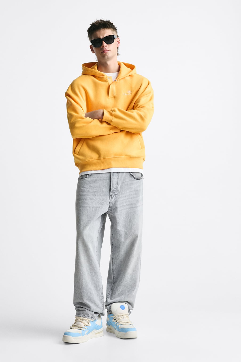 

Веревочные кроссовки ZARA, белый