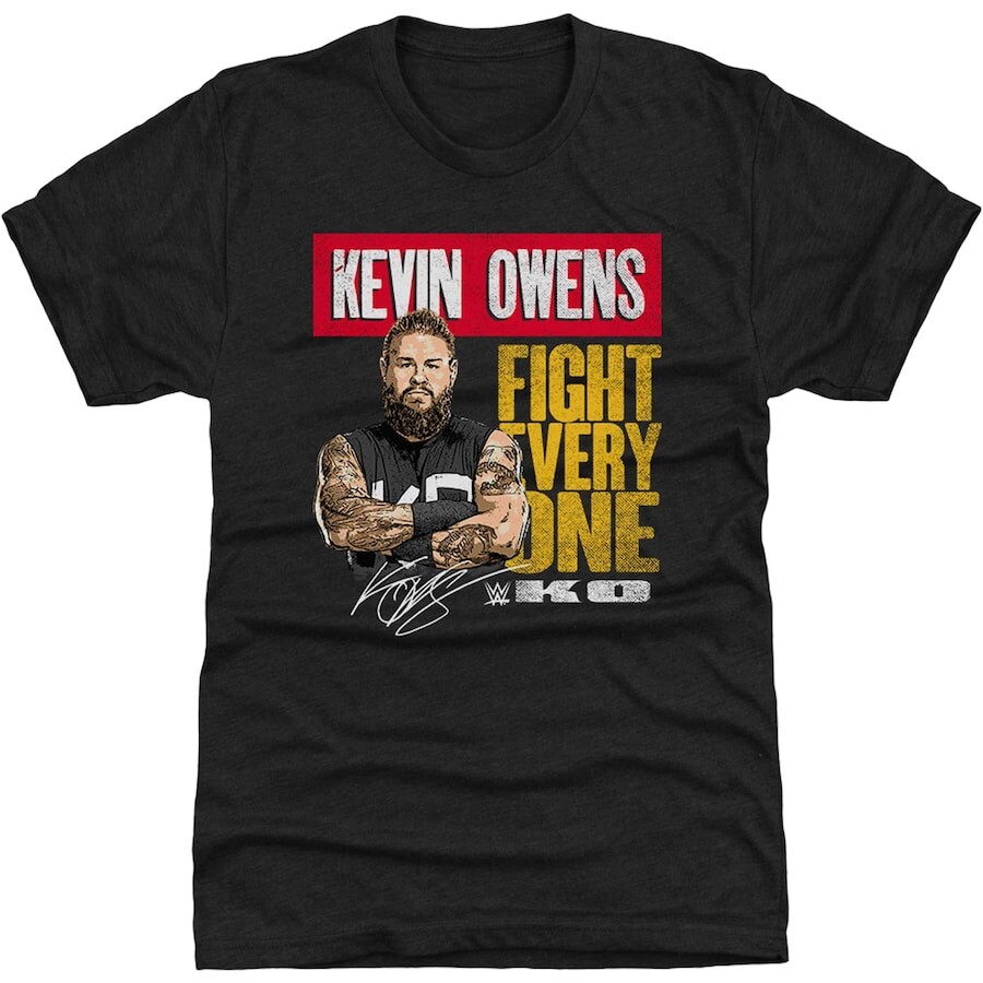 

Футболка с коротким рукавом 500 Level Kevin Owens, черный