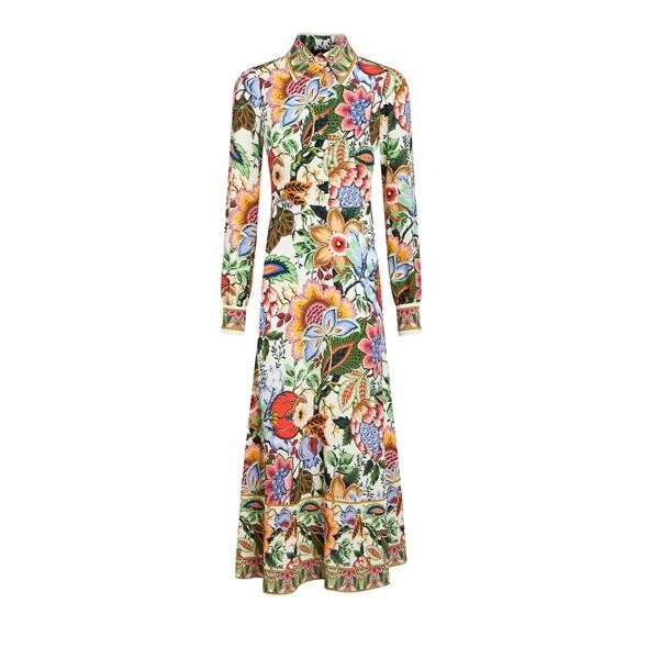 

Платье long dress floral Etro, красный