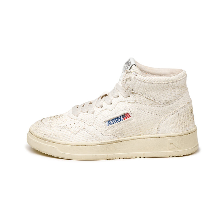 

Кроссовки Medalist Mid W *Snakeskin* Autry, белый