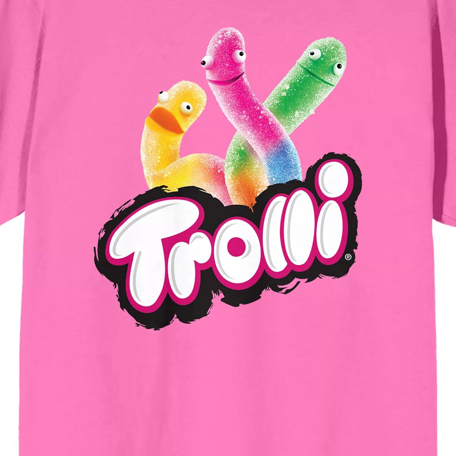 

Мужская футболка Trolli Sour Gummy Worms Licensed Character