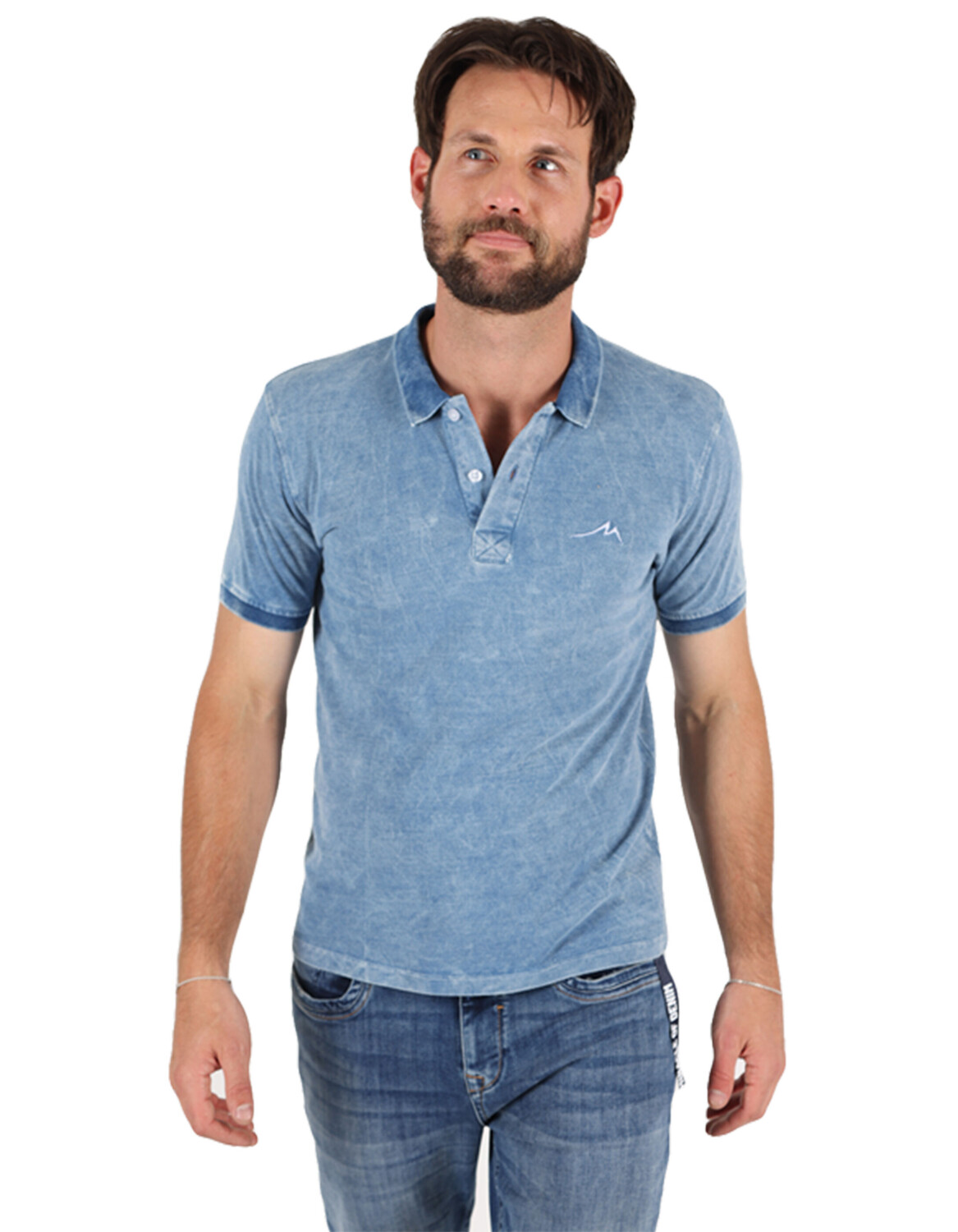 

Поло miracle of denim Polo, цвет Light Blue