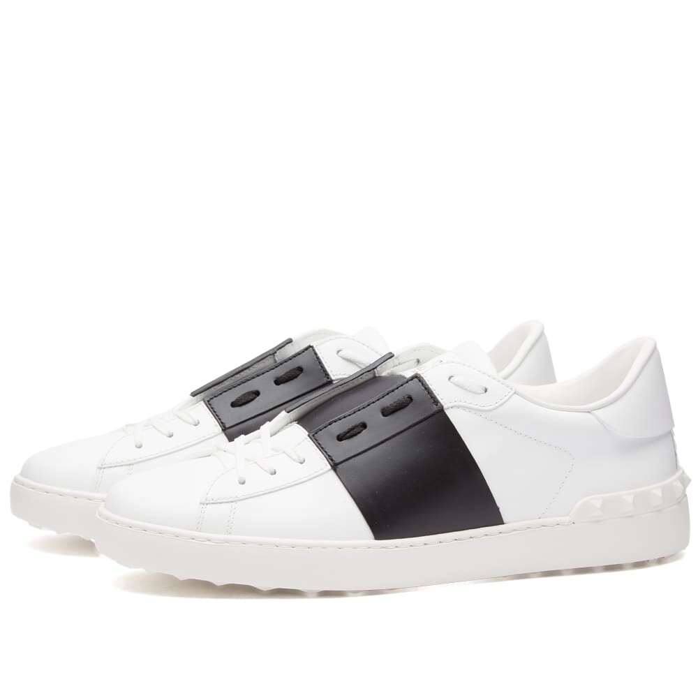 

Кроссовки Valentino Open Skate, белый/черный
