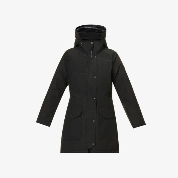 

Тканая парка Trillium с капюшоном Canada Goose, черный