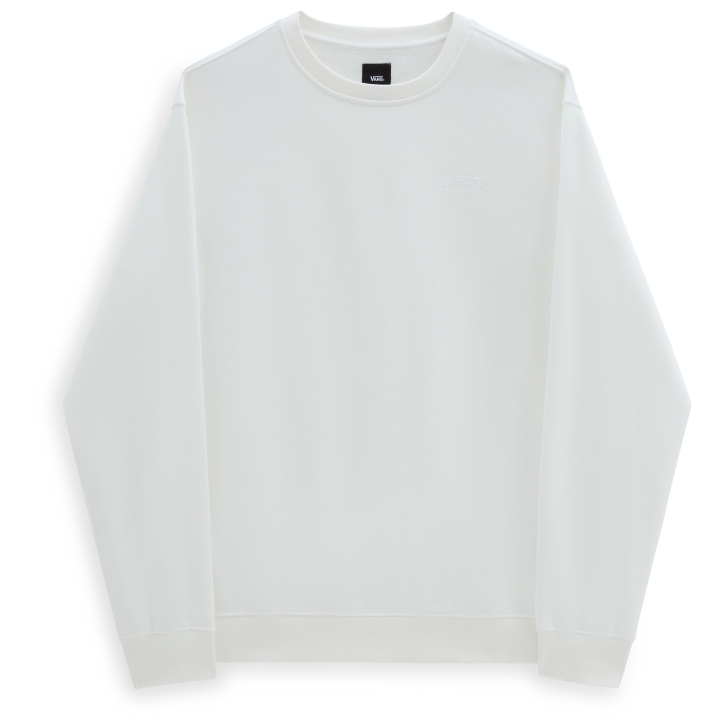 цена Пуловер Vans Core Basic Crew Fleece, цвет Natural Cotton