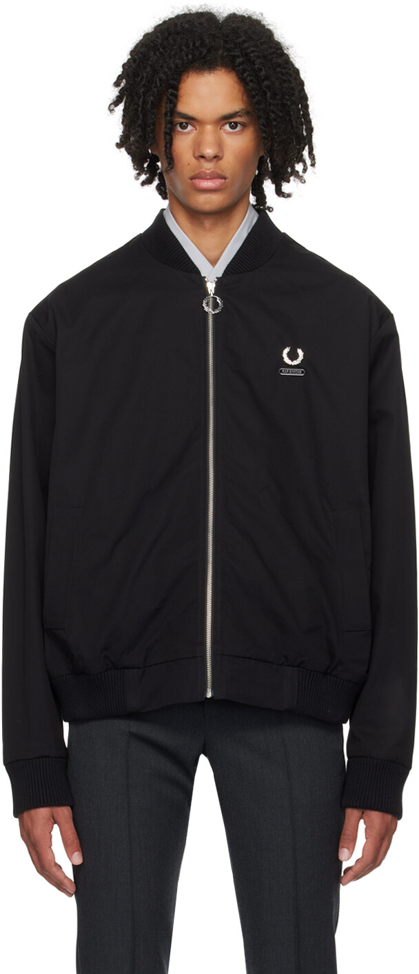 

Черный бомбер Fred Perry Edition Raf Simons