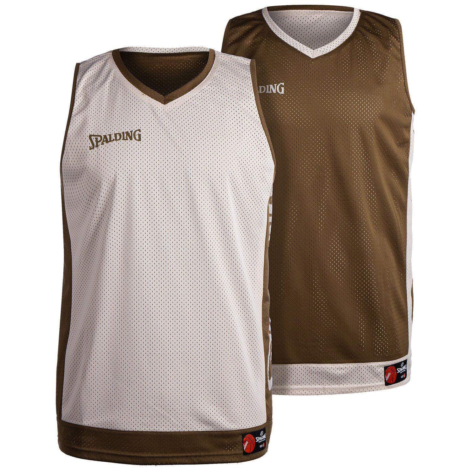 

Рубашка Spalding Tanktop Reversible, цвет oliv/grau