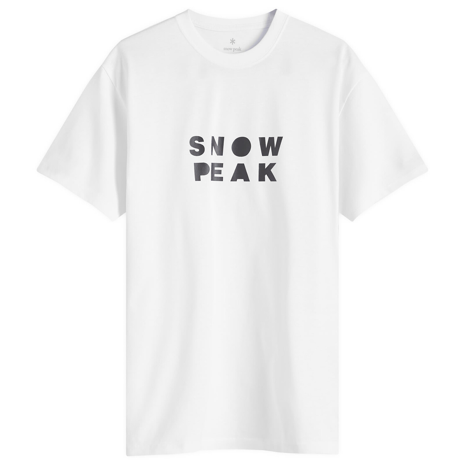 

Футболка Snow Peak Snowpeaker T-Shirt Camper, белый