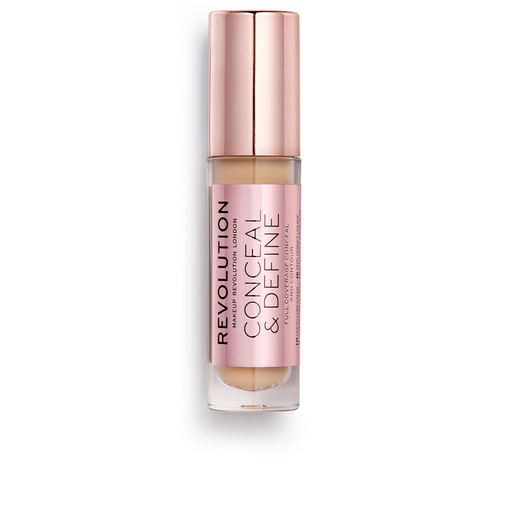 консилер makeup revolution conceal Консиллер макияжа Conceal & define full coverage conceal and contour Revolution make up, 3,40 мл, C8