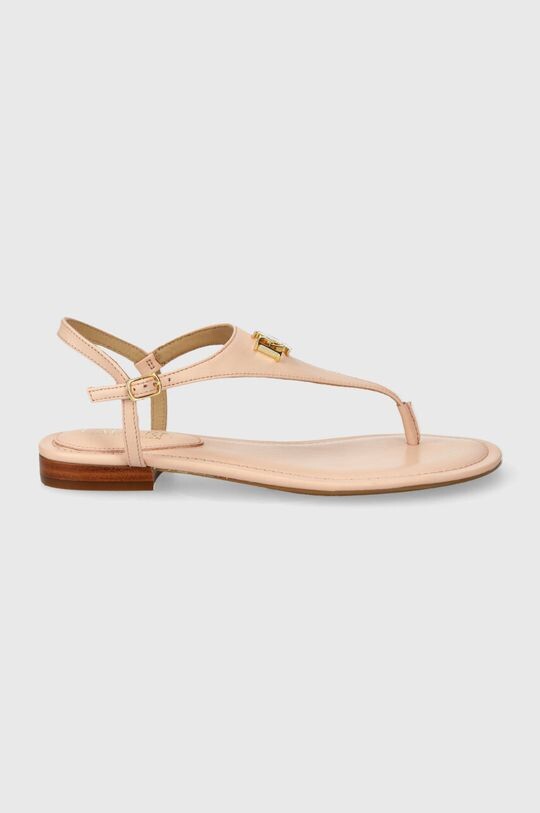 

Кожаные сандалии Ellington Lauren Ralph Lauren, розовый