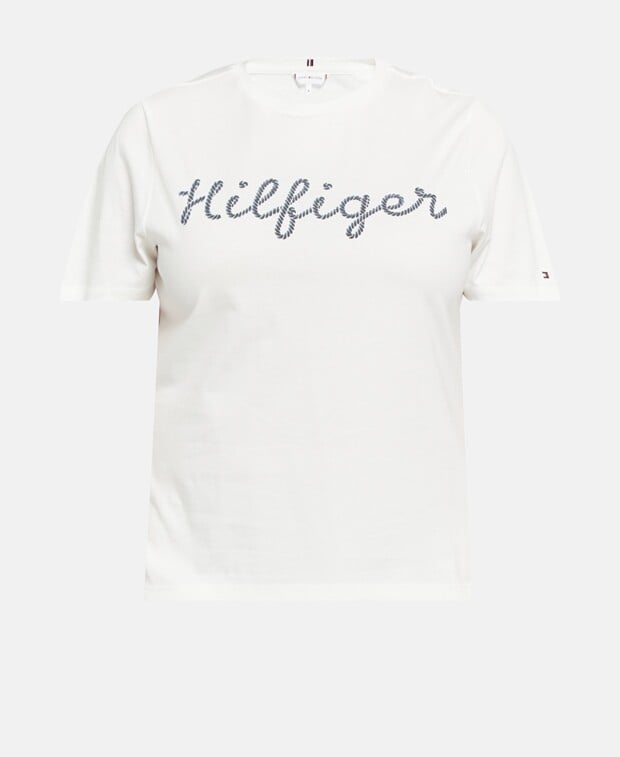 

Футболка Tommy Hilfiger Curve, экрю