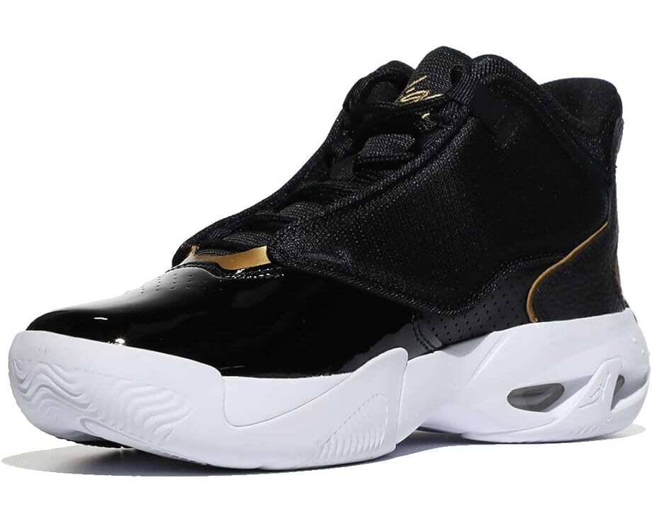 

Кроссовки Jordan Jordan Max Aura 4, цвет Black/Metallic Gold/White