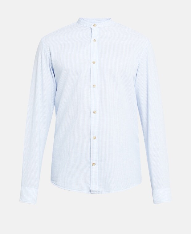 

Рубашка с длинными рукавами – стандартный крой Jack & Jones, светло-синий