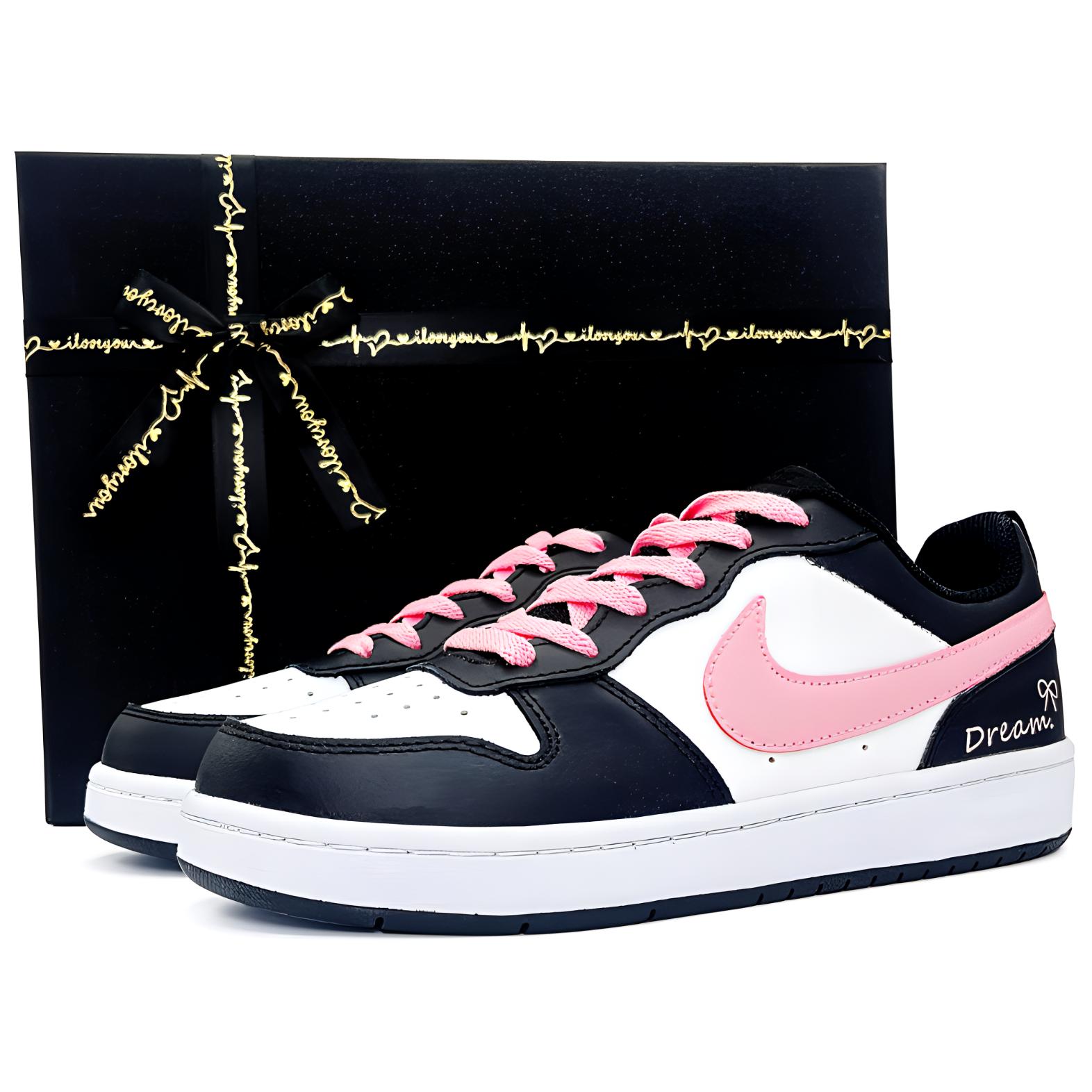 

Женские кроссовки для скейтбординга Nike Court Borough Low, Pink