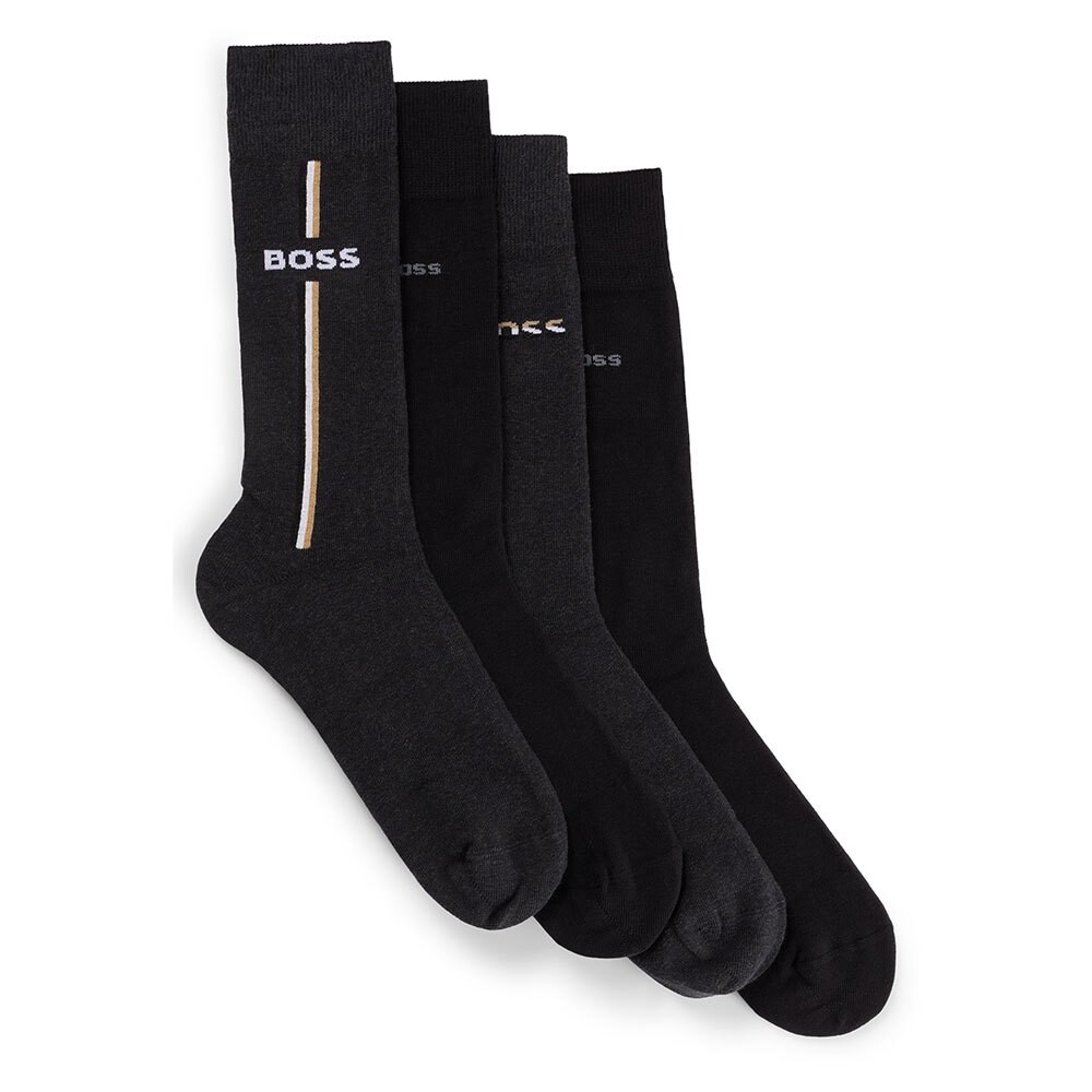 

Носки BOSS Rs Gift Iconic 10253550 4 шт, черный