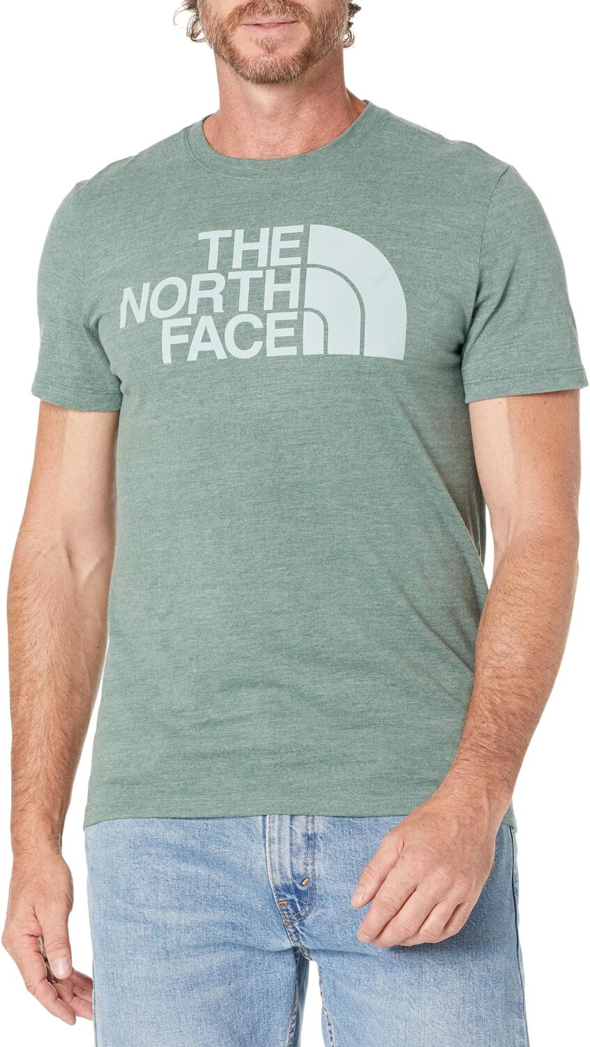 

Футболка Tri-Blend с коротким рукавом и полукуполом The North Face, цвет Dark Sage Green Heather
