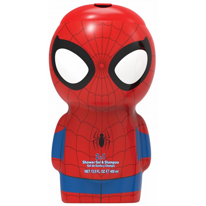 Шампунь Spiderman Gel de Ducha y Champú Disney, 400 ml