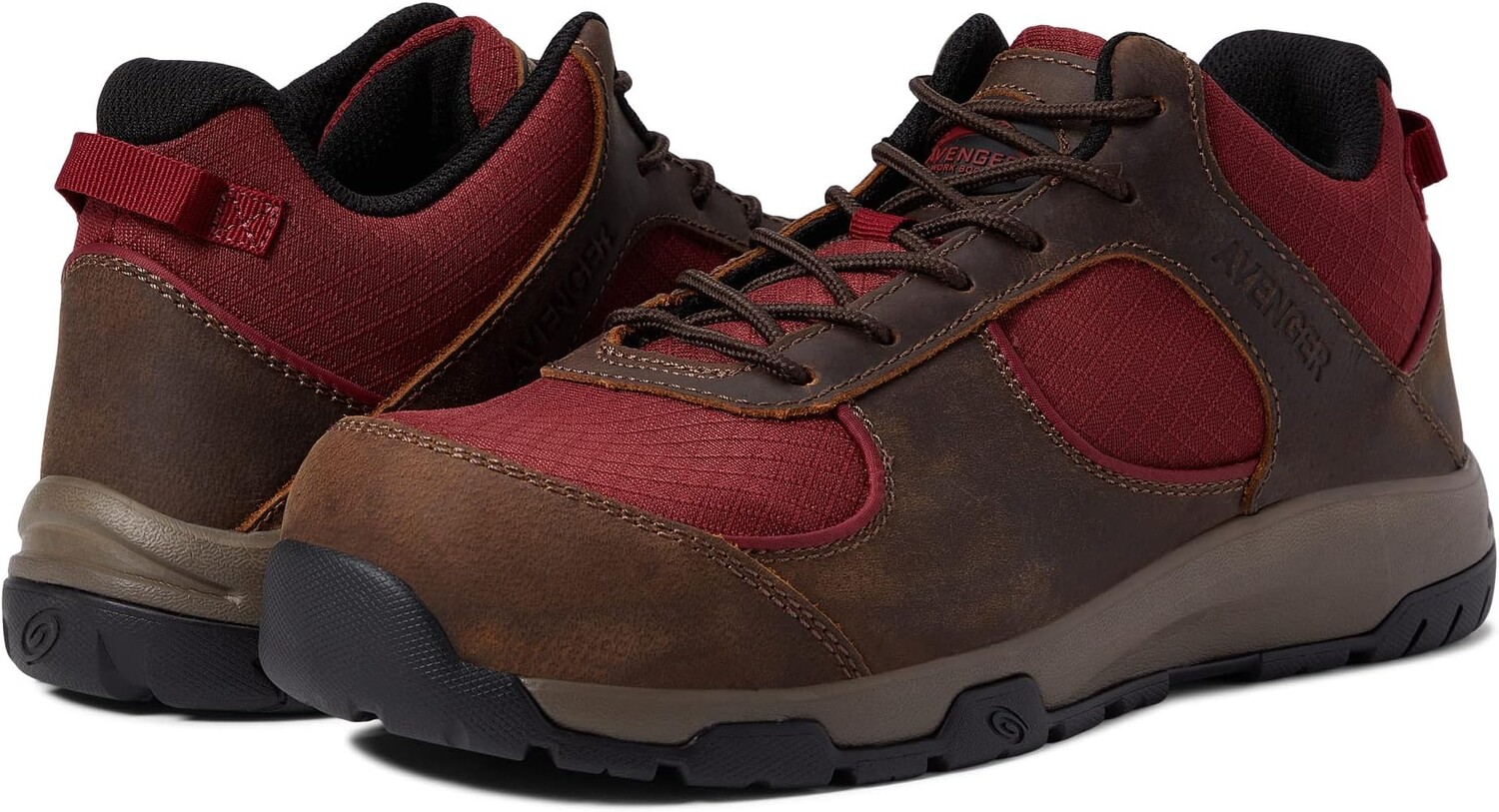 

Кроссовки Edge CT Avenger Work Boots, цвет Brown/Red, Коричневый