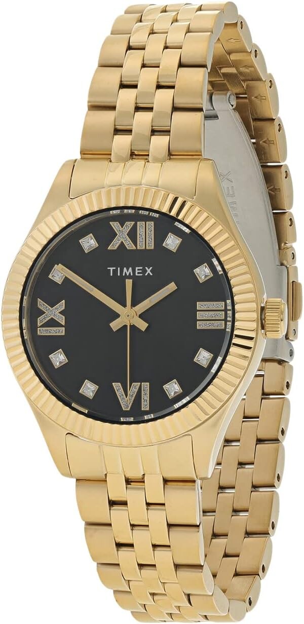

Часы 34 mm Waterbury Legacy 3-Hand Bracelet Watch Timex, золото