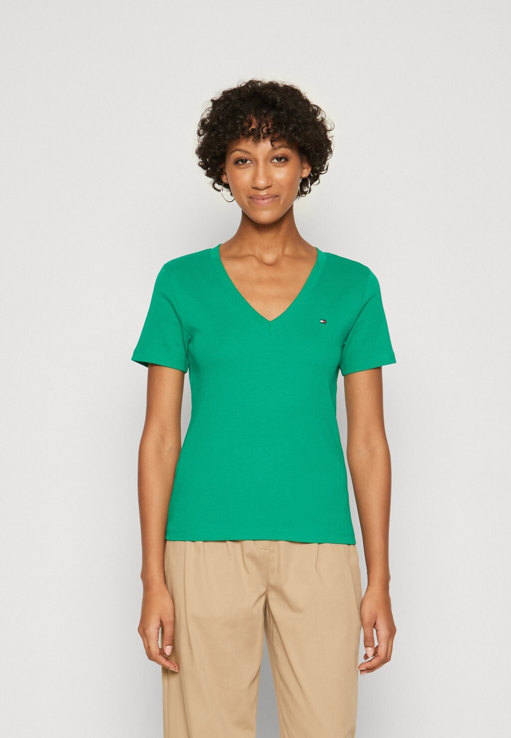 

Футболка базовая NEW SLIM CODY Tommy Hilfiger, цвет olympic green
