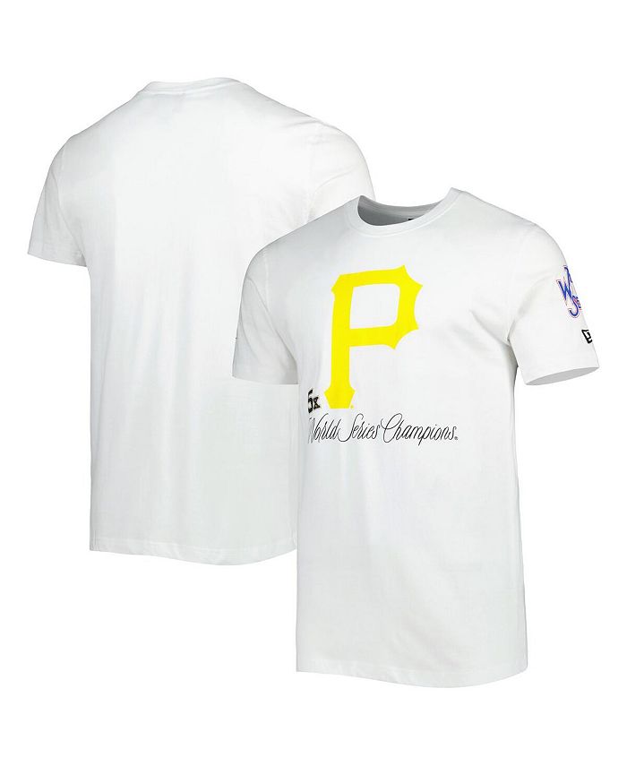 

Мужская белая футболка Pittsburgh Pirates Historical Championship New Era, белый