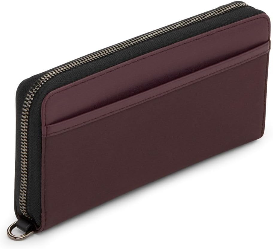 

Кошелек Voyageur Zip-Around Continental Tumi, цвет Deep Plum