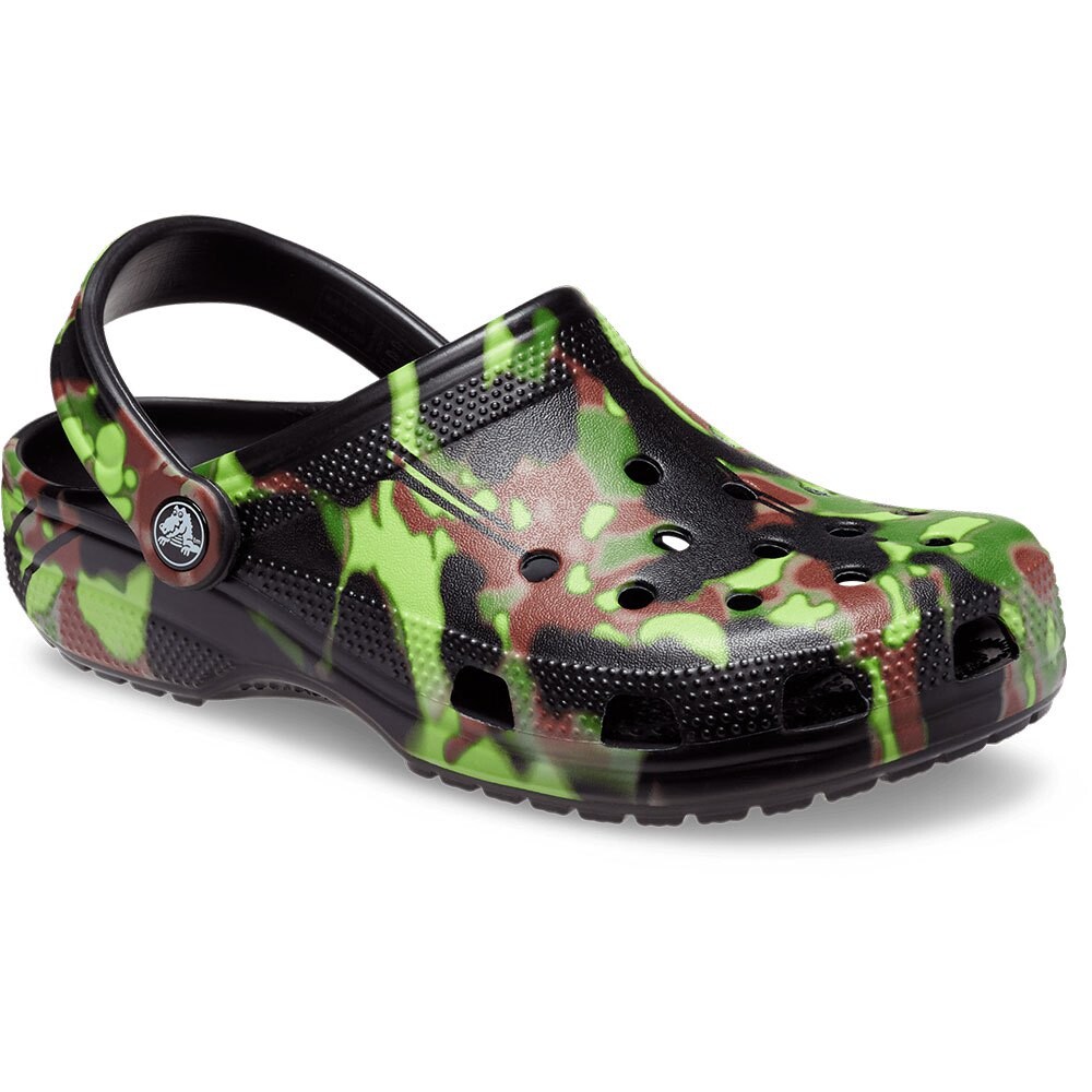 

Сабо Crocs Classic Spray Camo, черный