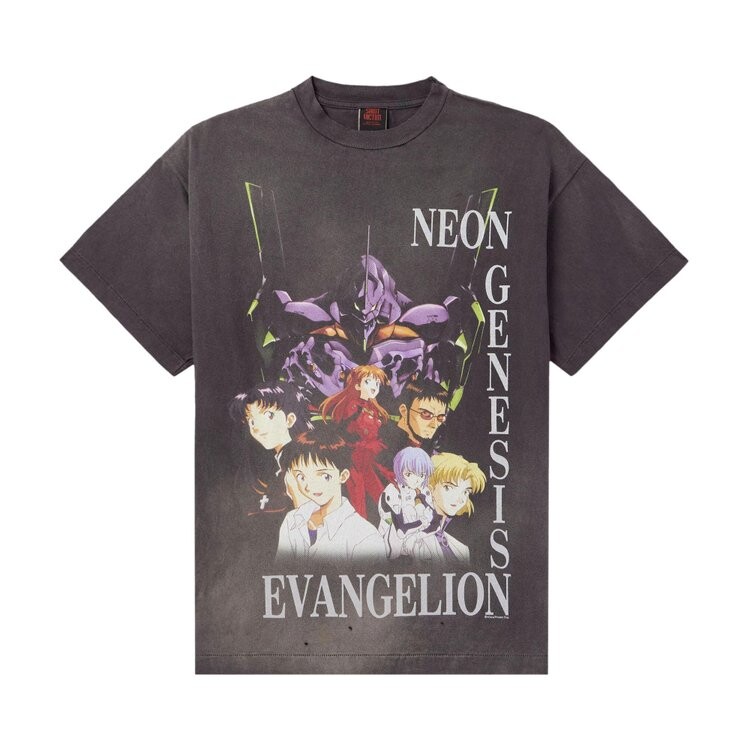 

Футболка Saint Michael Evangelion Neon Genesis Tee, черный