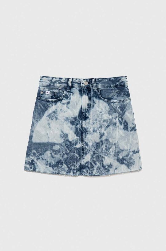 

Детская джинсовая юбка Calvin Klein Jeans, синий