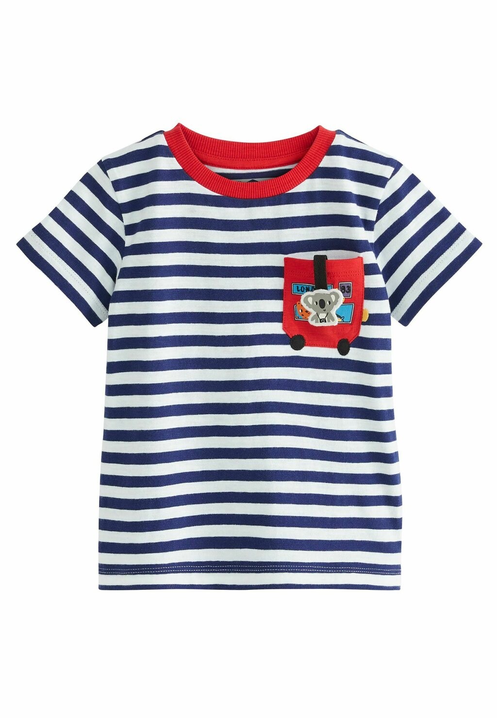 

Футболка с принтом POCKET T-SHIRT Next, цвет blue