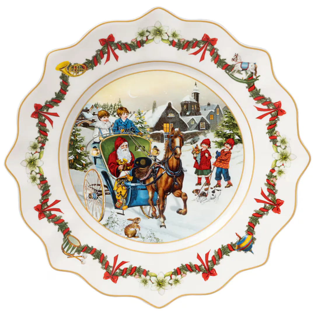 

Десертная тарелка Annual Christmas Edition Villeroy & Boch, разноцветный