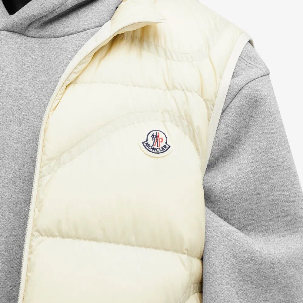 

Moncler Beidaihe Сверхлегкий прозрачный нейлоновый жилет, белый