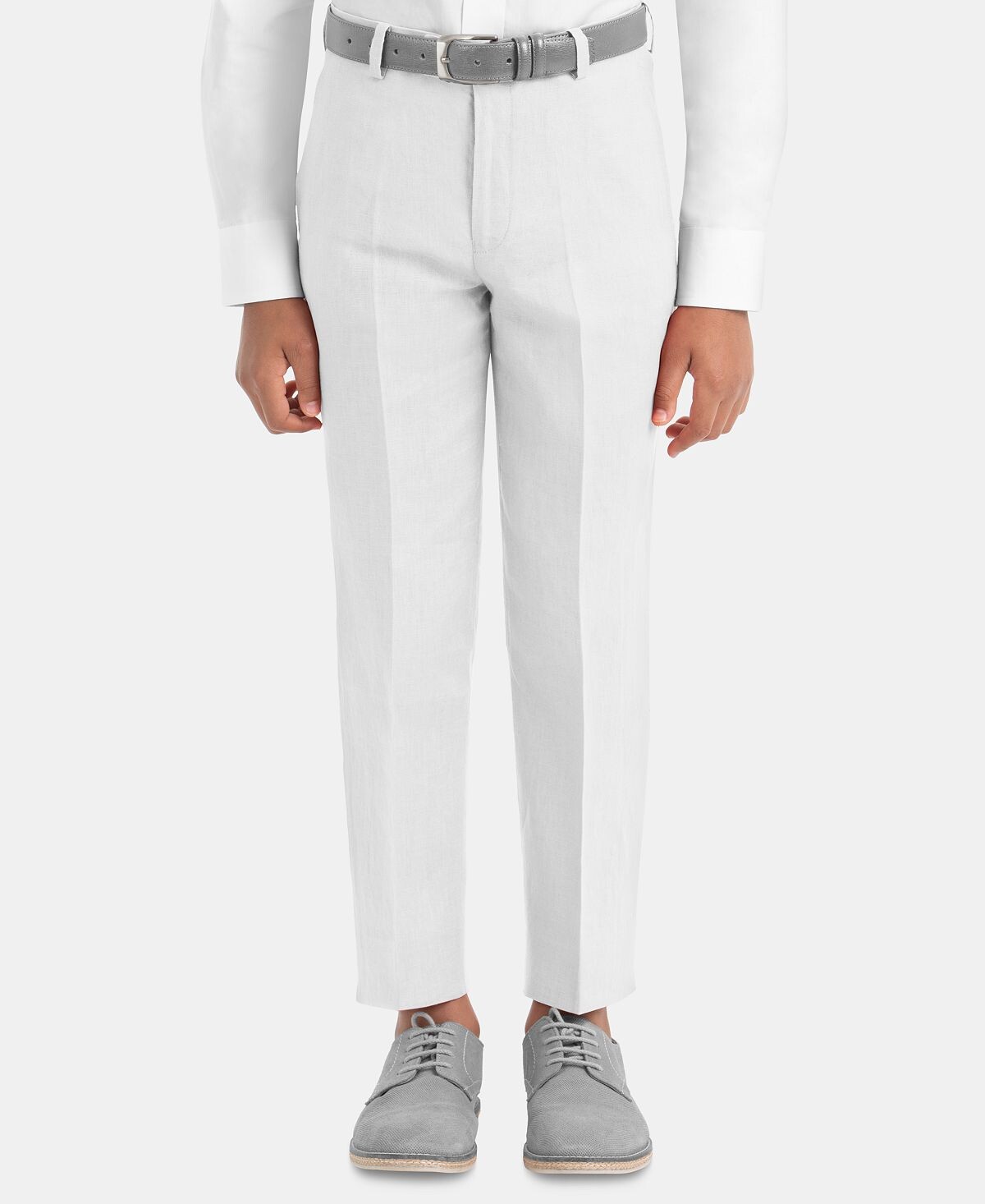 

Прямые льняные классические брюки для маленьких мальчиков Lauren Ralph Lauren