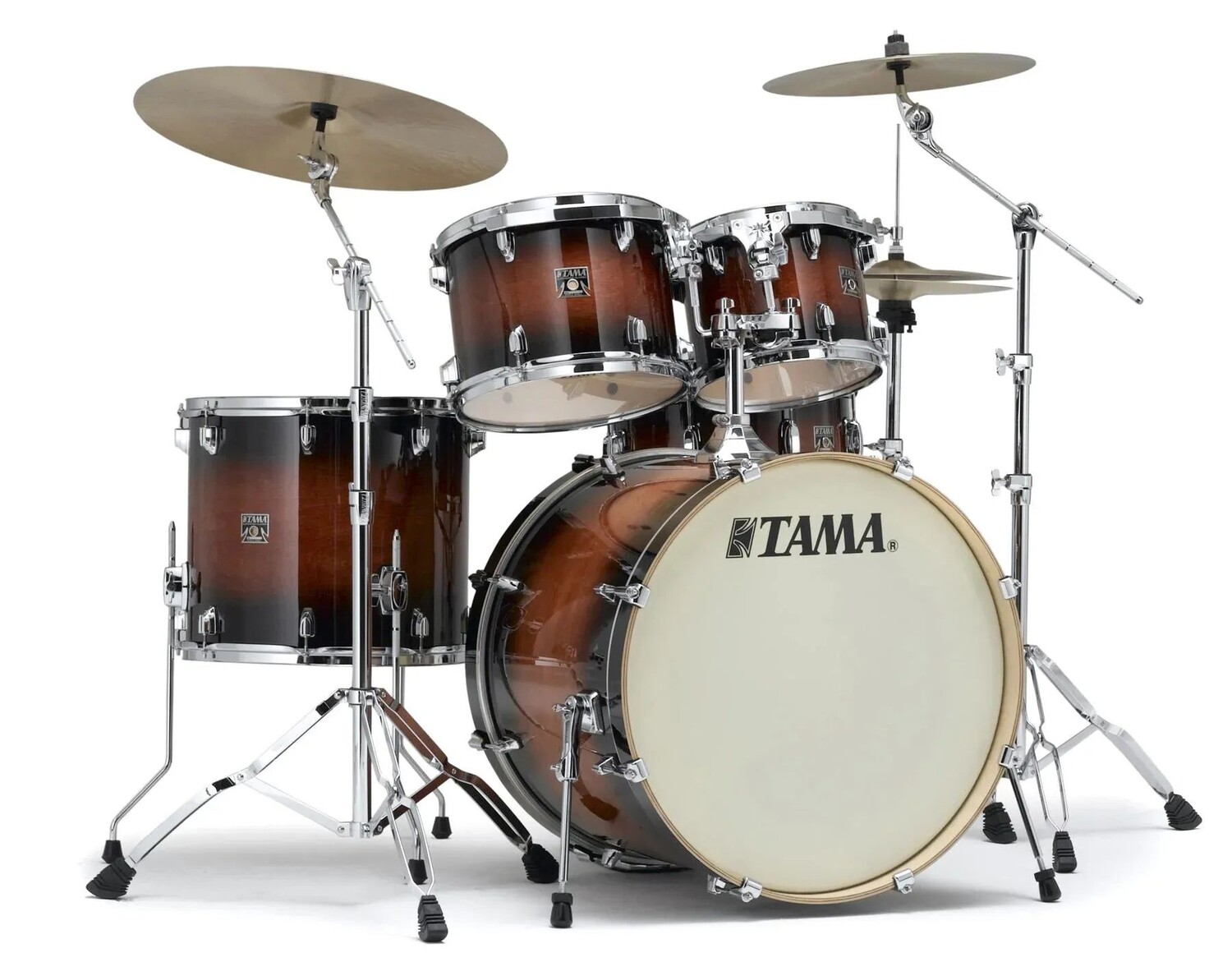 

Набор из 5 предметов Tama Superstar Classic CL52KS с малым барабаном — лак Mahogany Burst